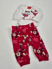 Vánoční set legín a body Minnie Mouse Pepco 62