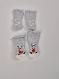 Sada 2 párů vánočních ponožek 56