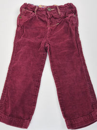 Manšestrové kalhoty Marks&Spencer 86/92