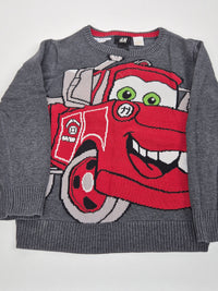 Svetr Auta H&M 98/104