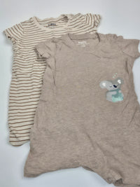 Sada 2ks kraťasových overalů Lupilu 74/80