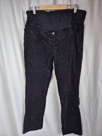 Těhotenské manšestrové kalhoty Bonprix 40