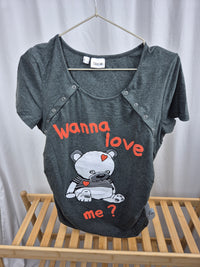 Těhotenská a kojící noční košile Bonprix 36/38