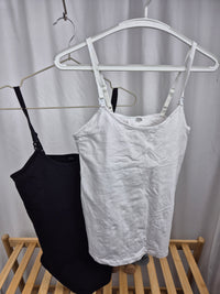 Sada 2ks těhotenských a kojících tílek Bonprix 36/38