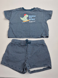 Set trička a kraťasů Sinsay 80