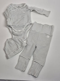 Set čepice,body a legín pro novorozence H&M 56