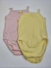 Sada 2ks tílkových body H&M 98