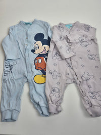 Sada 2ks overalů Mickey Mouse 62