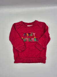 Vánoční mikina Name It 80