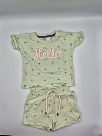 Set trička a kraťasů Identic Nature 80