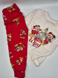 Vánoční pyžamo Mickey Mouse Primark 104