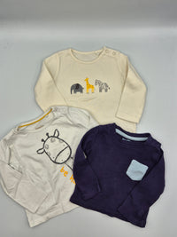 Sada 3ks triček 62/68