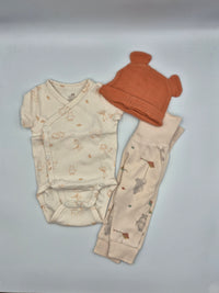 Set body,čepice a legín 62