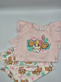 Sada 2ks kraťasových overalů Tlapková patrola Sinsay 98