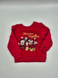 Vánoční mikina Minnie Mouse Pepco 80