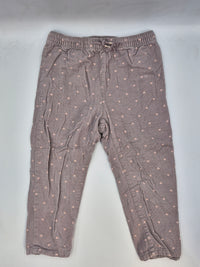 Podšité manšestrové kalhoty H&M 92