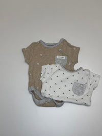 Sada 2 body s krátkým rukávem Next baby 50