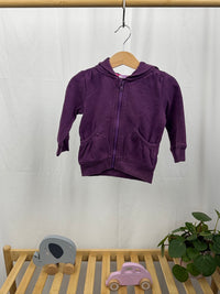 Mikina na zips s metalickou niťou F&amp;F 80