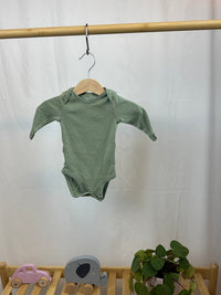 Khaki body s dlouhým rukávem Carter's 62