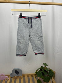 Šedé tepláky s proužky M&Co 12-18m