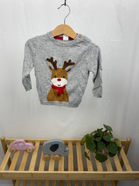 Svetr s vánočním motivem H&M 74