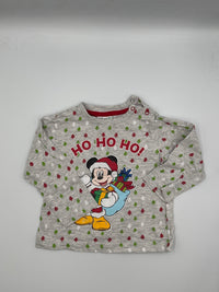 Vánoční tričko Mickey Mouse 80