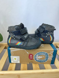 Zimní kotníkové barefoot boty D.D.step 21