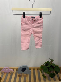 Růžové kalhoty Primark 68