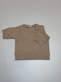 Bavlněná béžová mikina H&M 50