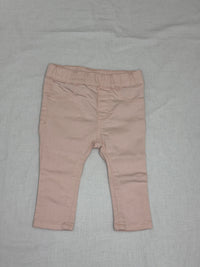 Růžové džegíny H&M 68