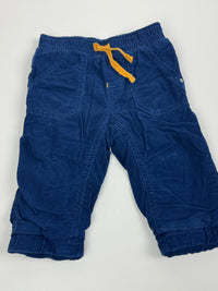 Podšité manšestrové kalhoty Ergee 68