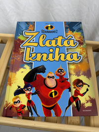 Zlatá kniha Úžasňákovi 2 Disney Pixar Egmont