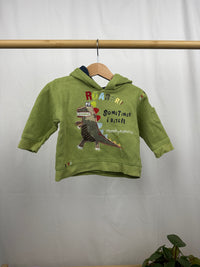 Mikina s dinosaurom Minoti 80/86
