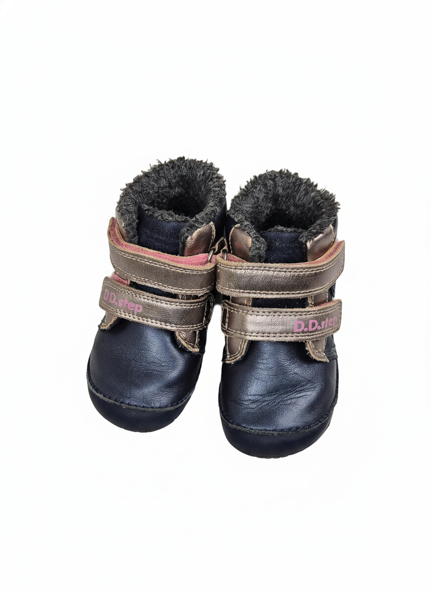 Kotníková zateplená barefoot obuv D.D.Step 23 – AI enhanced