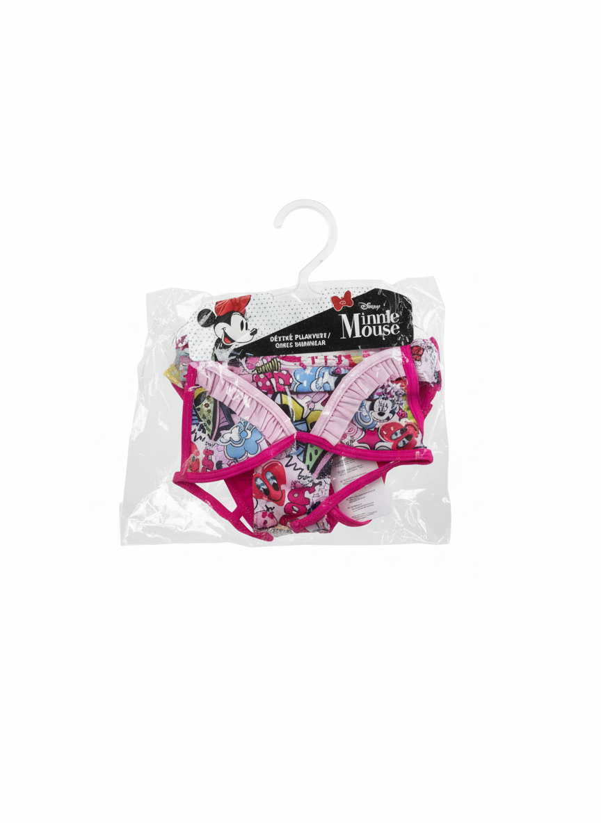 🐣💚 Dvoudílné plavky Minnie Mouse 104 – AI enhanced