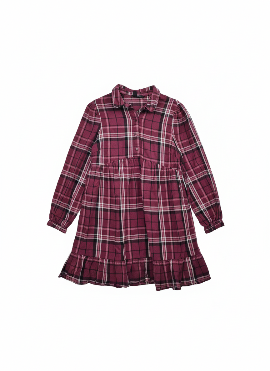 Těhotenské košilové šaty New Look Maternity 38 – AI enhanced