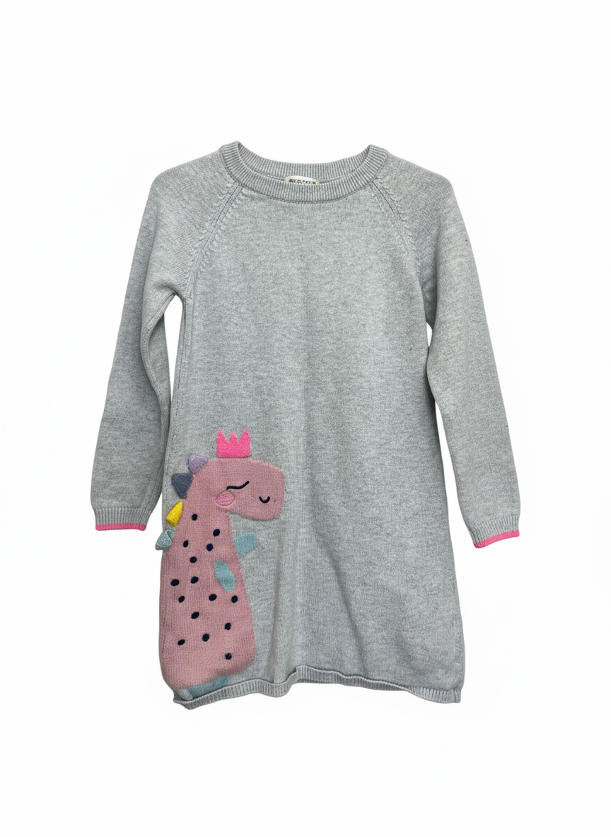 Svetrovinové šaty Marks&Spencer 116 – AI enhanced