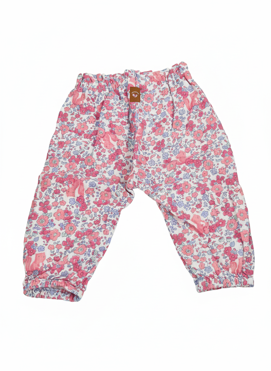 Bavlněné kalhoty United Colors of Benetton 74 – AI enhanced