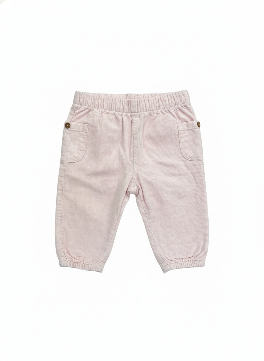 Manšestrové kalhoty Marks&Spencer 6-9m – AI enhanced