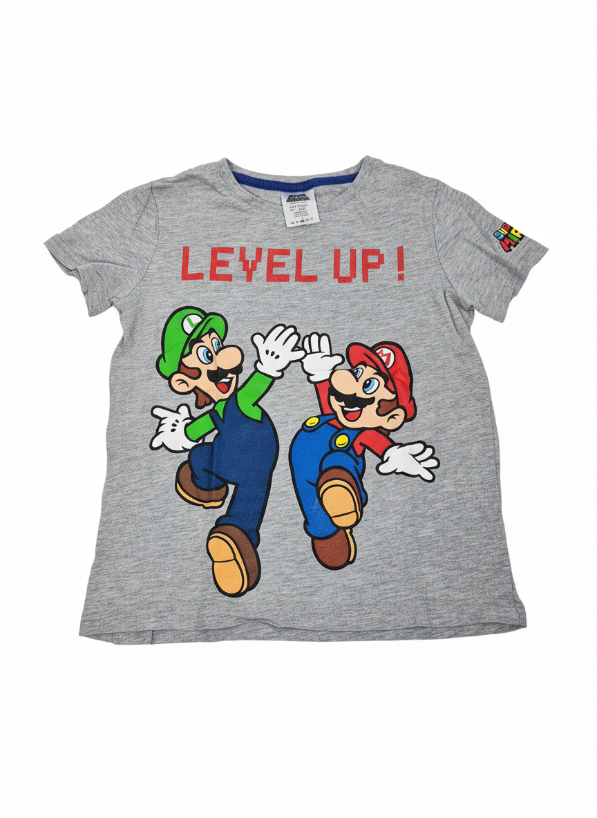 Tričko Super Mario Lindex 110/116 – AI enhanced