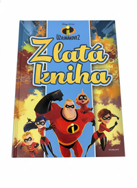 Zlatá kniha Úžasňákovi 2 Disney Pixar Egmont – AI enhanced