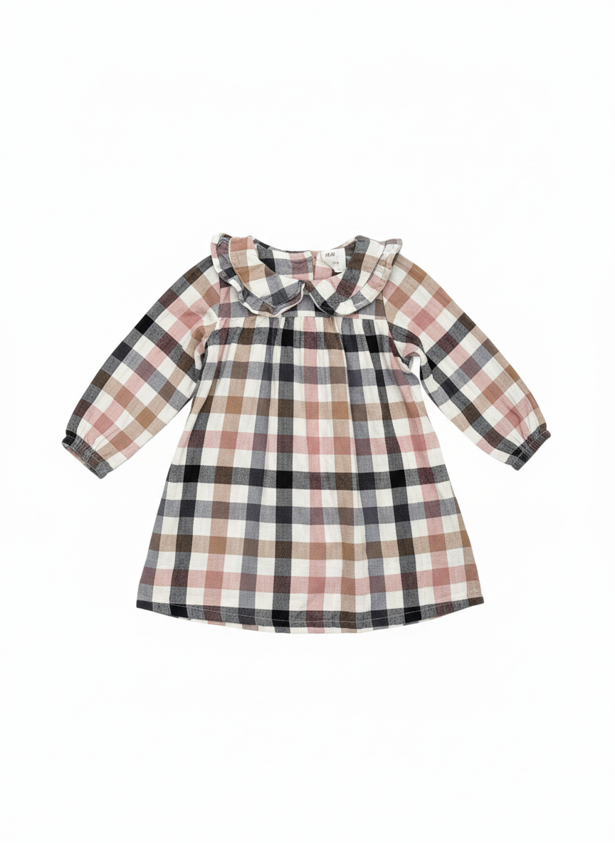 Šaty s límečkem H&M 68 – AI enhanced
