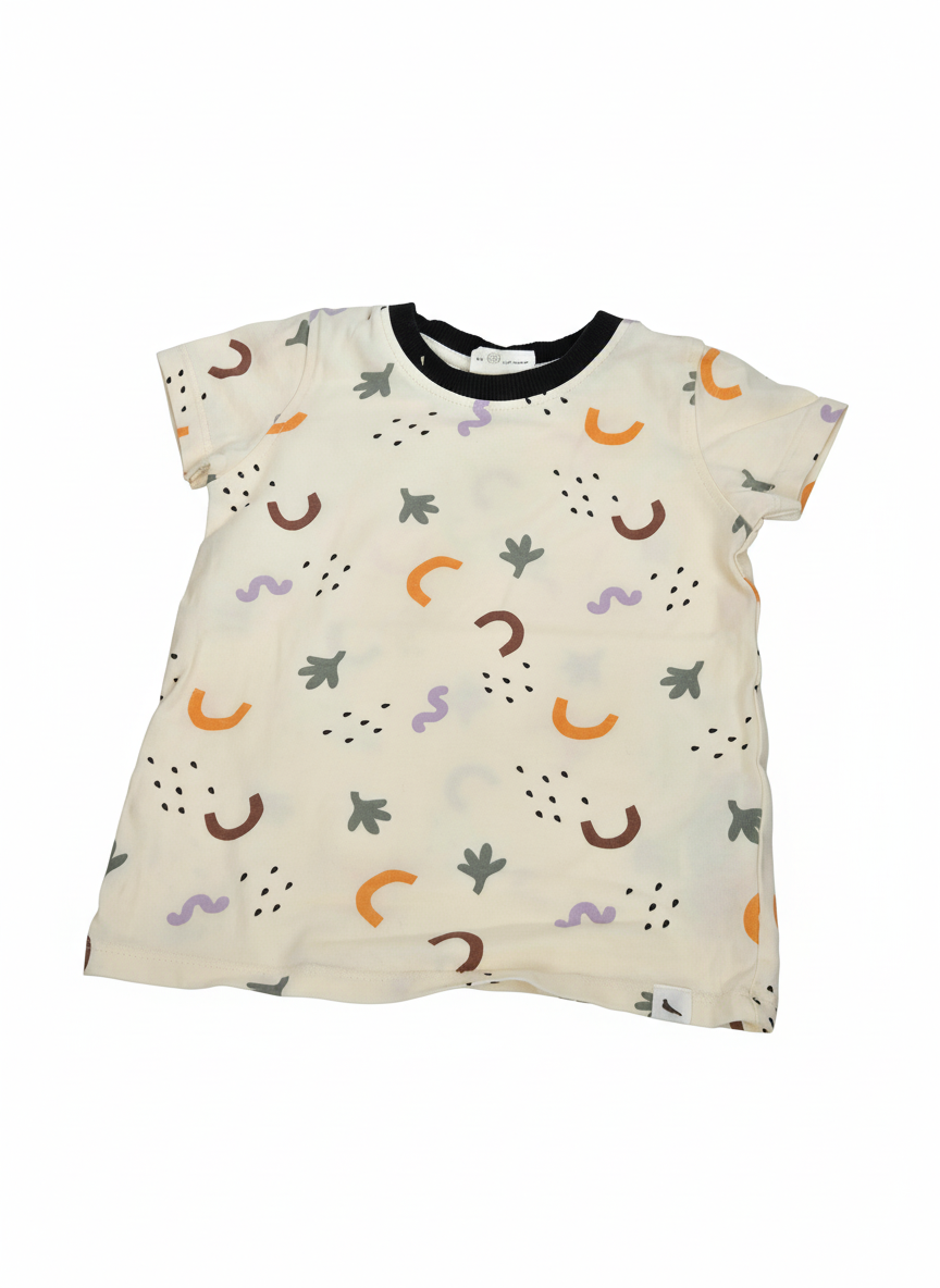 Tričko s krátkým rukávem Turtledove London 80 – AI enhanced