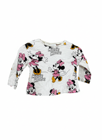 Triko s dlouhým rukávem Minnie Mouse Zara 68 – AI enhanced