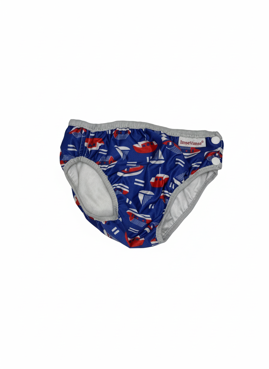 🐣💚 Plenkové plavky ImseVimse vel.M (7-10kg) – AI enhanced