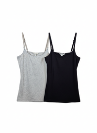 Sada 2ks těhotenských a kojících tílek H&M M – AI enhanced