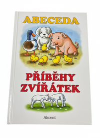 Kniha Abeceda Příběhy zvířátek Akcent – AI enhanced