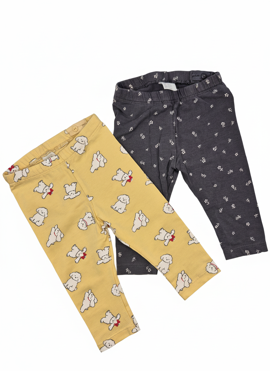 Sada 2ks legín H&M 68 – AI enhanced