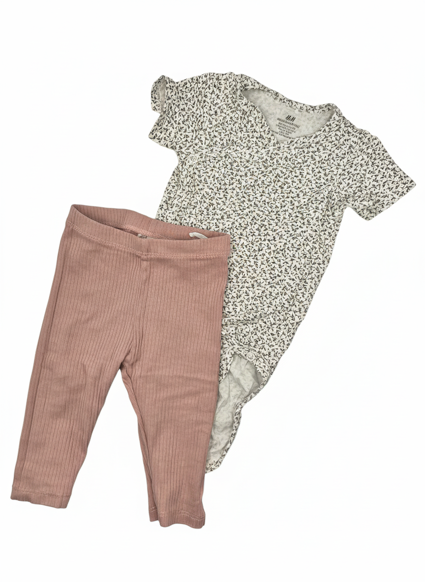 Set legín a body H&M 74 – AI enhanced