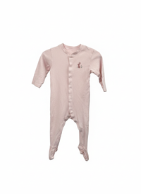 Růžové dupačky s králíčkem Marks&Spencer 9-12m – AI enhanced